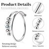 Kinretixia® Anti Stress Ring, 925 Sterling Silver, Calm Stress Ring