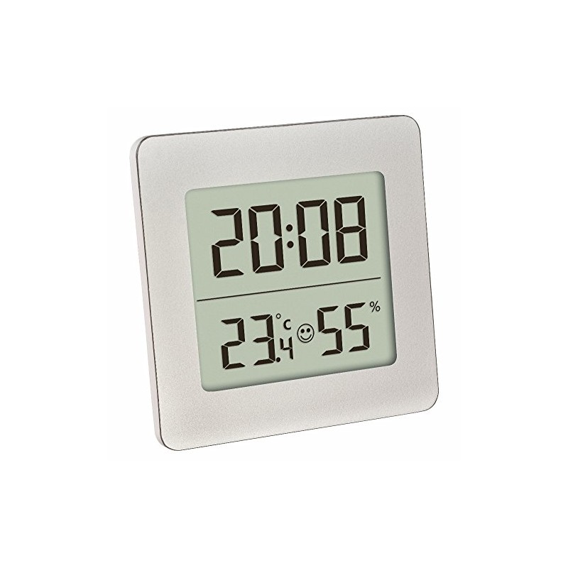 TFA Dostmann Digital Thermo-Hygrometer TFA 30,5038,54 Silver room climate control
