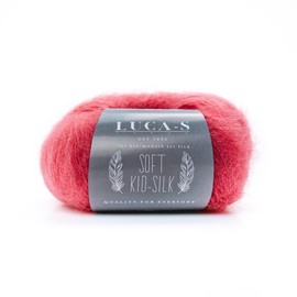 2 hilos de seda y mohair suaves para tejer para niños, 75 % mohair 25 % seda y hilo de encaje de ganchillo, 25 g 210 m de hilo suave esponjoso