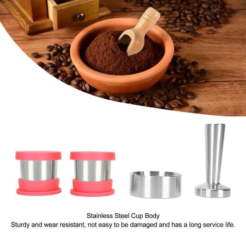 Refillable Coffee Capsule Stainless Steel Durable Reusable Coffee Pod for