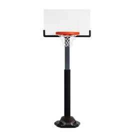 Huplay Pro Large Adjustable Post Basketball Set