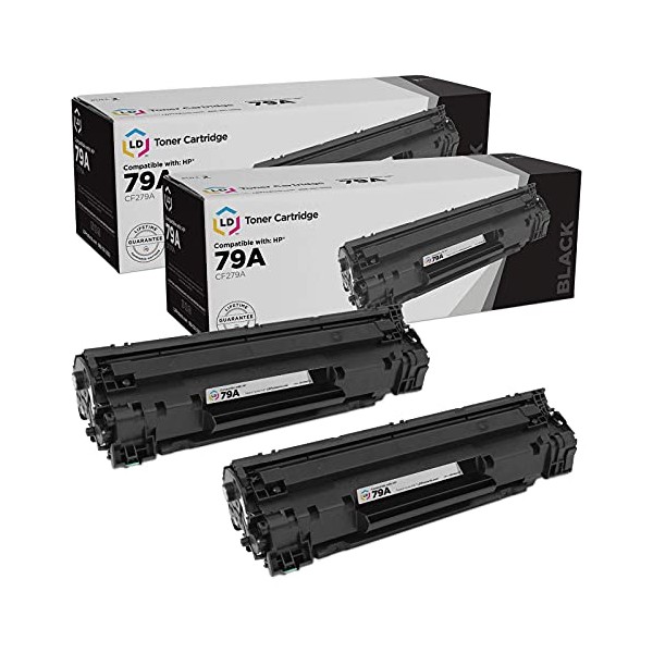 LD Compatible Toner Cartridge Replacements for HP 79A CF279A (Black,