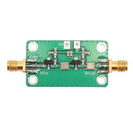 ADS B 1090MHz RF LNA Amplifier Module Front End Professional Design 38DB High Gain Dual Filter Structure PCB Material for ADS B Reception, 1090MHz Operating Frequency