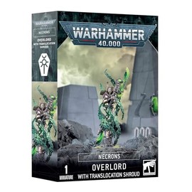 Warhammer 40,000: Necrons - Overlord with Translocation Shroud