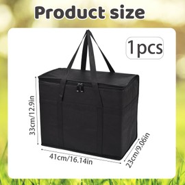 Cooler Bags, Cool Bag, Large Cool Bag with Insulated Design, Leakproof & Waterproof, Foldable Cooler Box for Shopping Fishing, Family Outdoor Travel, Camping, Picnic, BBQ