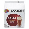 Tassimo Costa Caramel Latte Coffee Pods, Pack of 8