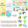 Bulletin Board Borders and Cutouts, Travel Theme Classroom Decor (42