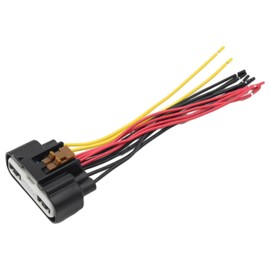 Hoypeyfiy 12 Pin Wiper Motor Connector Plug, Windshield Prewired Connector Plug, Plastic Motor Harness Plug Connector Replacement for Ford Transit Custom Replaces 10905101726