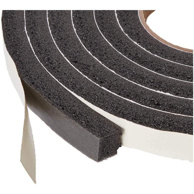 StormGuard 05SR6843053BL 3.05m Rubber Foam Jumbo Draught Excluder Weather Strip