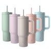 go! 40oz Stainless Steel Handle Tumbler with Triple Insulation &