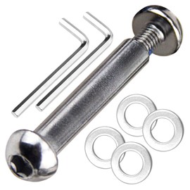 OTFAITP M8 8 mm x 28 mm-86 mm Scooter Front Rear Axle Bolt 8.8 Grade Carbon Steel for Stunt Scooter Dash Teen/Adult Kick Scooter 800+lb Capacity