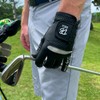 Dirty Birdie Golf | Premium Black Cabretta Leather Golf Glove