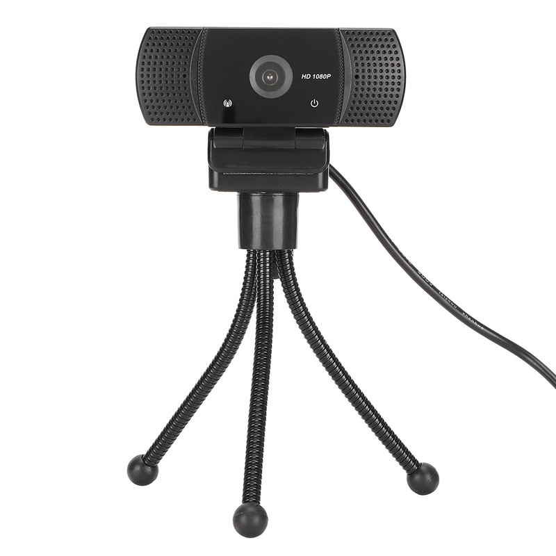 Webcam USB Computer HD BuiltIn Mike Desktop Video Call Conference