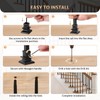 WICHEMI 20 Pack Balusters for Staircase Interior, 44" x1/2" Stair