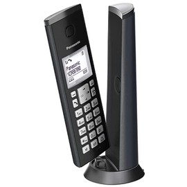 Panasonic Teléfono Inalámbrico Modo no Molestar KXTGK210B Negro