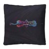 Sophia Art Indian Multi Elephant Mandala Floor Pillow Square Ottoman