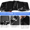 HEARTST Bicycle Rear Bag 30L Large Capacity Integrated Left and