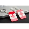 15Packs Canada Maple Leaves Flag Keychain - Canadian Maple Leaf