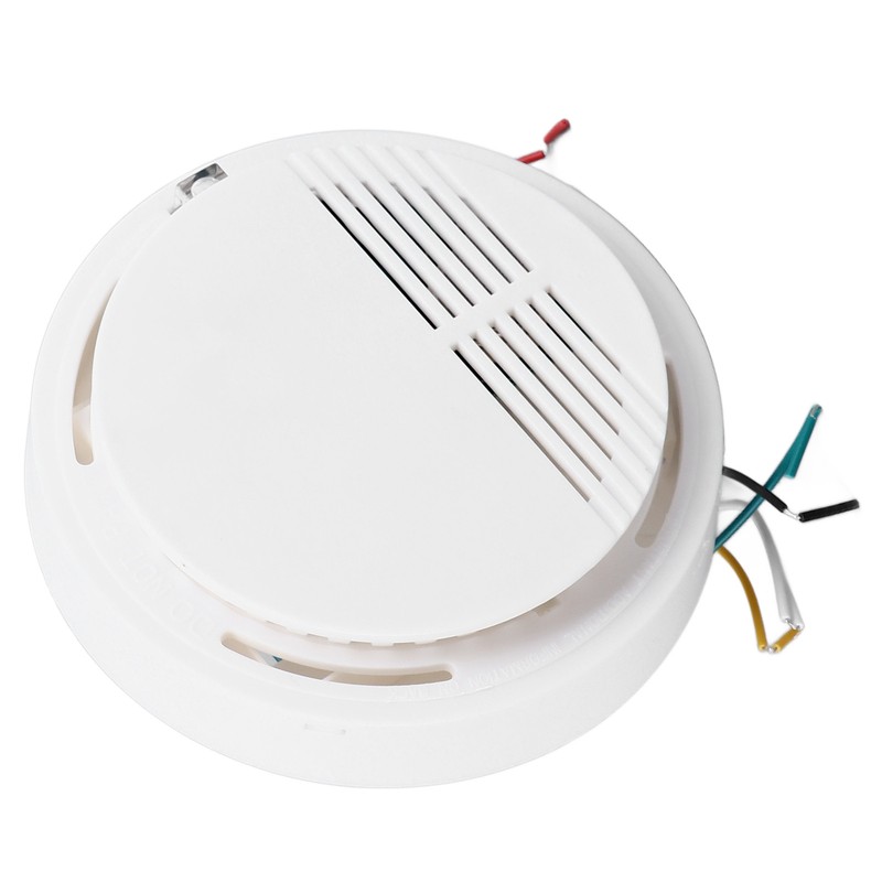 Natural Gas Detector Responsive Plastic Reliable Combustible Gas Leak Alarm