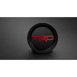 Toyota TRD Off Road Center Cap, 84mm Diameter, Flat Black, PT998-34221-2F