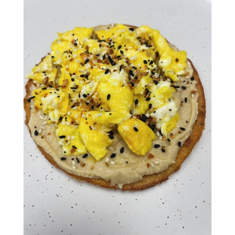 Organic Chickpea Flatbread (Harissa & Rosemary)