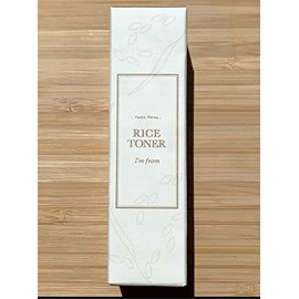 Im from Rice Toner, Mini Size, Travel Essentials, Hydrating for Dry, Dull, Combination Skin, Vegan, Fragrance Free, Glass Skin, Korean Face Care 1.01 