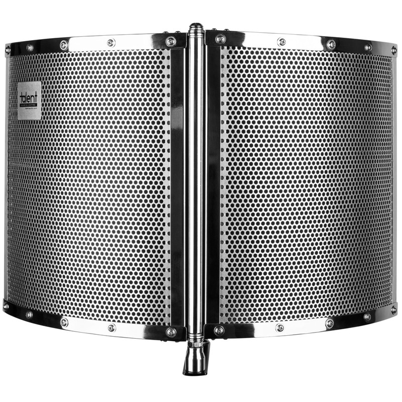 Talent All-in-One USB Podcast Condenser Microphone with Vocal Booth, Shock