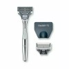 HARRY'S MENS RAZOR, 1 CHROME EDITION HANDLE, 2 RAZOR BLADE