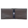 Nautica Men's Pop J-Class Bifold Wallet, Black/Brown, One Size