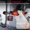 XUNTOP Inclinometro Digitale Precisione ±0.2° Base magnetico e Canale a