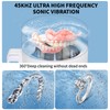 Ultrasonic Retainer Cleaner Machine,45KHz /25w/U-V Cleaner, Ultrasonic Cleaner for Dentures,