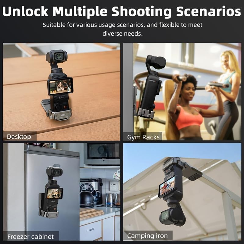 DJI Osmo Pocket 4 Pro/Pocket 4 3 Extension Adapter Aluminum