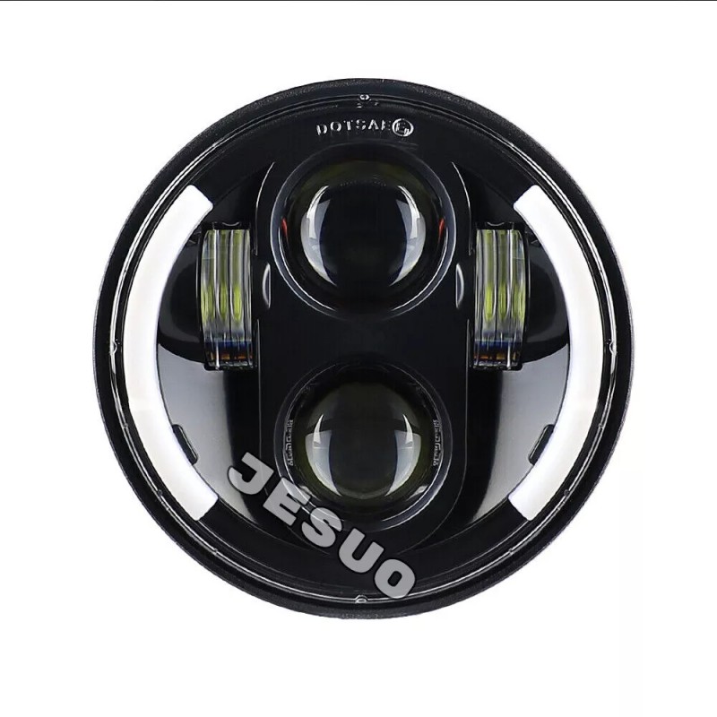 JESUO 4PCS 5.75" Round LED Headlights Hi/Low for Mercury Cougar