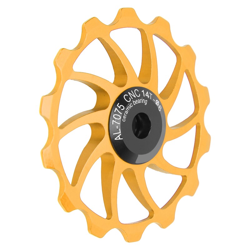 Cycling Bicycle Rear Pulley Bike Guide Roller Pulley Parts 14T