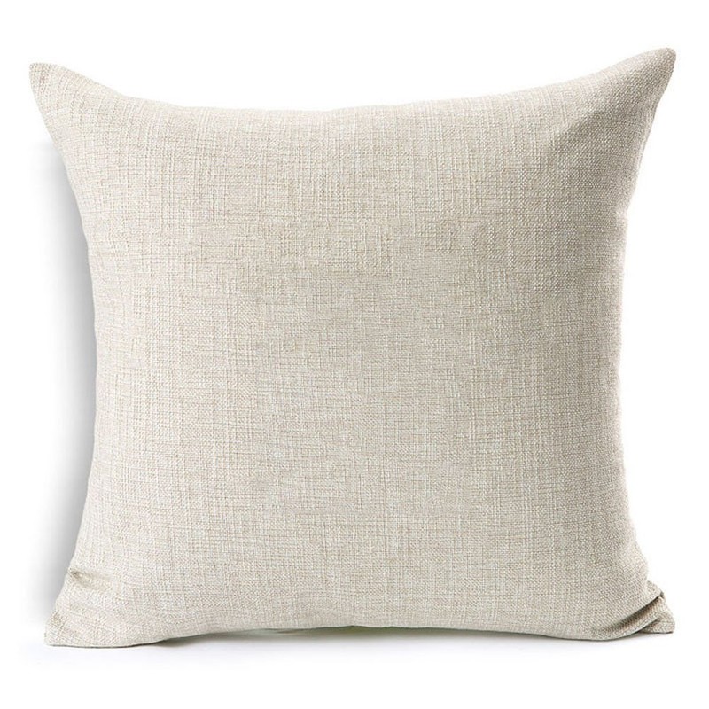Qinqingo Pillow Covers Cotton Linen Father's Day Quote Decorative Throw