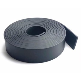 Neoprene Rubber Strips 1/8 (.125)" Thick X 3" Wide X 120" Long, Solid Rubber Rolls Use for Gaskets DIY Material, Supports, Leveling, Sealing, Flooring