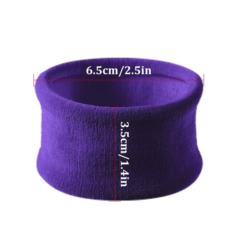 EBOOT 20 Pcs Large Cotton Stretch Hair Ties for Women