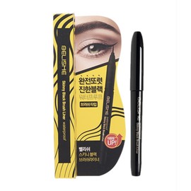 Bellish Skinny Black Brush Liner 1.0g Long Lasting Highly Colored Waterproof Eyeliner / 벨리쉬 스키니 블랙 브러쉬 라이너 1.0g 롱래스팅 고발색 워터프루프 아이라이너