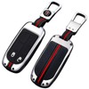 OTMIK Zinc Alloy Car Flip Key Case Cover Keychain Fit