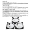 3Pcs Computer Chassis Cooling Fan Mute 6‑Pin Dual RGB Lights