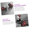 TEHAUX 1pc Plug Wired Earphones in Ear Headphones with Soft