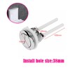 38mm/1.5" Toilet Push Thread Diameter Dual Push Flushing Button Adjustable