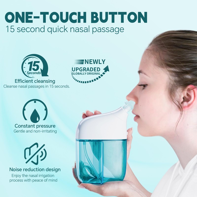 Nasal Irrigation System, Nasal Care, Sinus Rinse Machine, Nasal Rinse