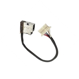 ALIXCE AC DC Power Jack Socket Cable Harness for Dell Vostro 1015 A860 Inspiron 1470, P/N: DD0VM9PB000