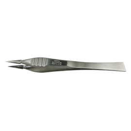 KFI K-13 Professional Tweezers for Splinter Thorn Removal & Tapering, Made in Japan, 5.1 inches / 130 mm