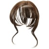 Priscilla TFX-106-TDB Fluffy Hand-planted Whorl Bangs Wig, Nude Curl Bangs,