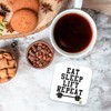 CS906 Eat Sleep Lift Repeat/Gift for Gym Lover Novelty Funny