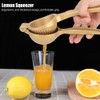 Zinc Alloy Manual Lemon Squeezer Citrus Orange Fruit Press Juicer
