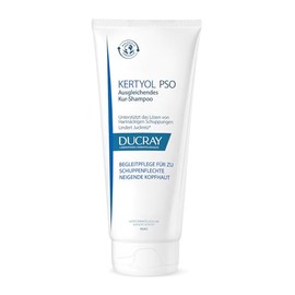 Ducray Kertyol P.S.O. - Treatment Shampoo - For Psoriasis (Psoriasis) - Celastrol & Vederine - Relieves Itching by 77% - Reduces Plaques by 78% - Psoriasis Prone Scalp - 200 ml