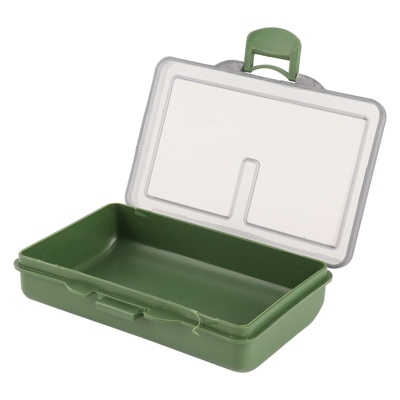 Fishing Tackle Box 2Pcs Multiple Compartments Box Organizer for Fishing